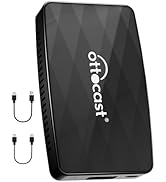 Ottoadapter MX Wireless Apple CarPlay Android Auto Adapter with Airplay, 3-in-1 Car Play Dongle W...