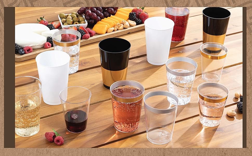 Plastic Tumblers Cups All Sizes