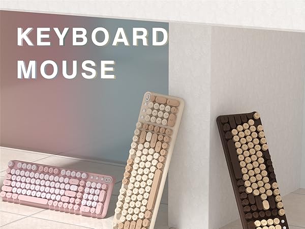 Wireless Keyboard and Mouse Combo