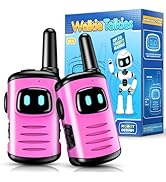 Toys for 3-8 Year Old Girls: comedyfun Mini Robots Walkies Talkies 2 Pack Birthday Gifts for 3 4 ...