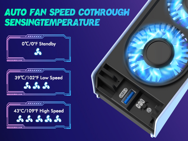 ps5 fan cooling fan