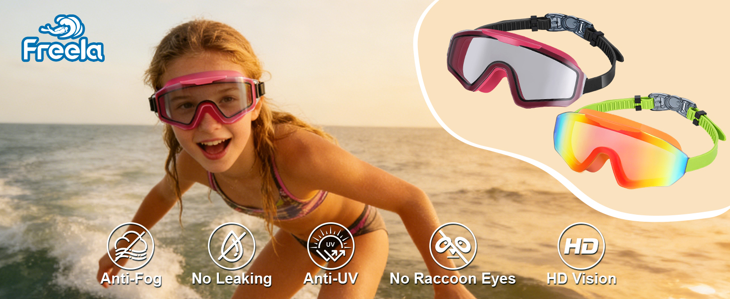 kids swim goggles