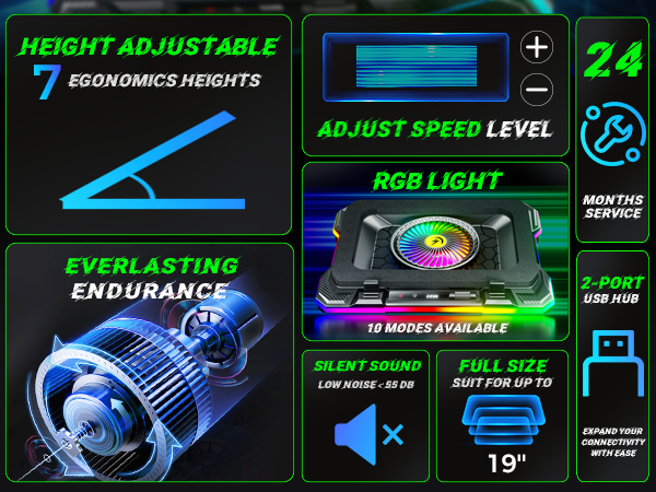 gaming laptop cooling pad