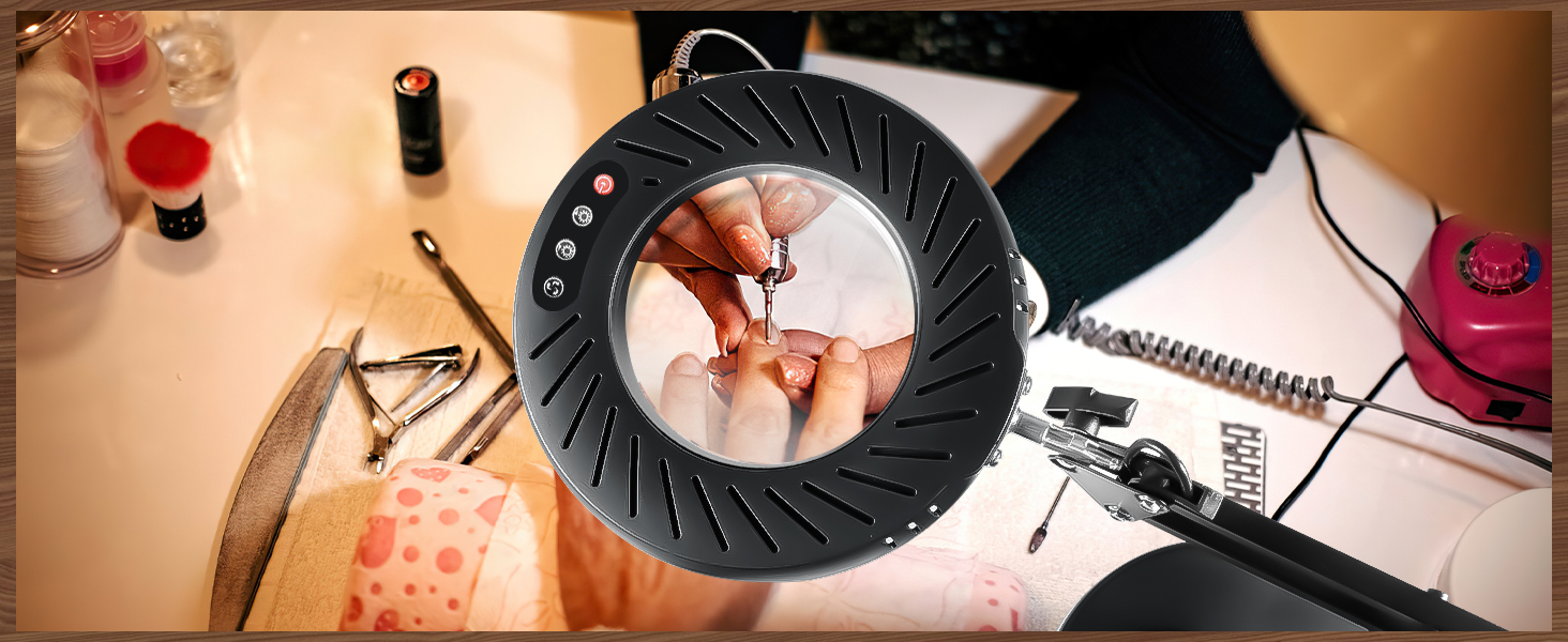 Magnifying Glass with Light