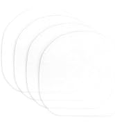 Kryoflare 4Pcs Table Tennis Racket Protective Film, Transparent Rubber Protector Cover, Maintenan...