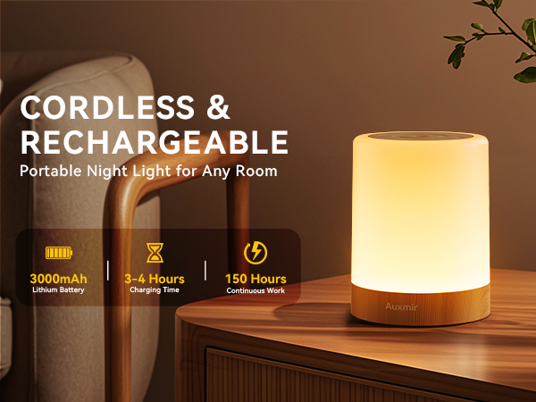 Auxmir Long Lasting Night Light egg light