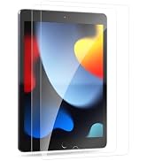 XunyLyee Screen Protector for iPad 9th 8th 7th Generation 10.2 Inch Tempered Glass Film, (2021/20...