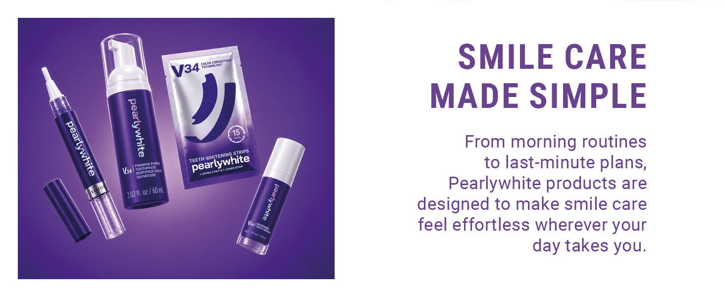purple v34 toothpaste v34 pearl white whitning toothpaste white ing toothpaste