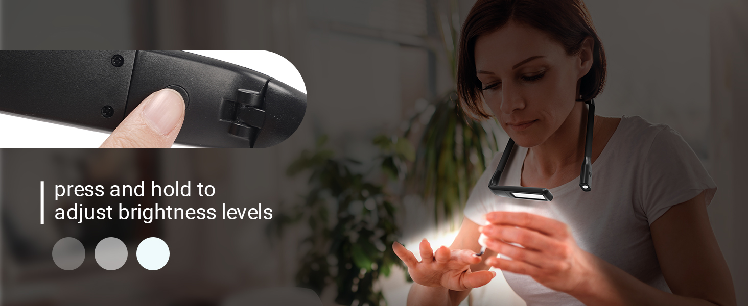 EastPin reading light book light reading lamp with adjustable brightness levels