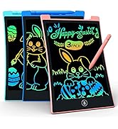 KOKODI Kids Toys 3 Packs LCD Writing Tablet, Colorful Toddler Drawing Pad Doodle Board Erasable, ...
