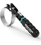 DURATECH Small Swivel Oil Filter Wrench, Fits Filters 2-3/4" to 3-1/4" | Oil Filter Removal Tool,...
