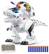 Ruko 8809 Remote Control Robot Dinosaur Toys for Kids, Large Rechargeable Toys, STEM Programmable...
