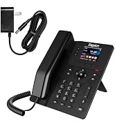 Eagaton T62P Enterprise VoIP Phone with 2.4'' Color Display, 4 SIP Line, HD Voice, 6-Way Conferen...