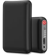 VVHOOY 2Pack 5V 5000mAh Li-Polymer Rechargeable Batteries for Heated Socks with DC Port Spare Bat...