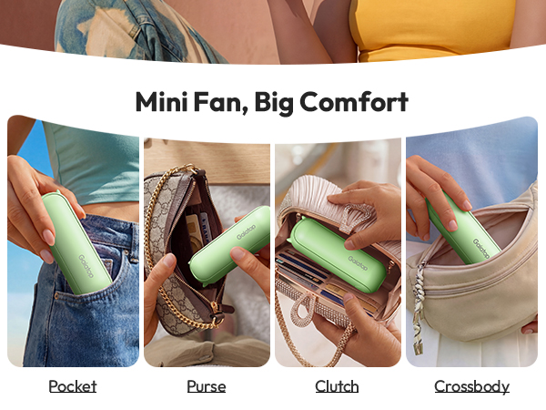 mini fan cute stuff rechargeable fan handheld sister birthday gifts portable fan for travel beach