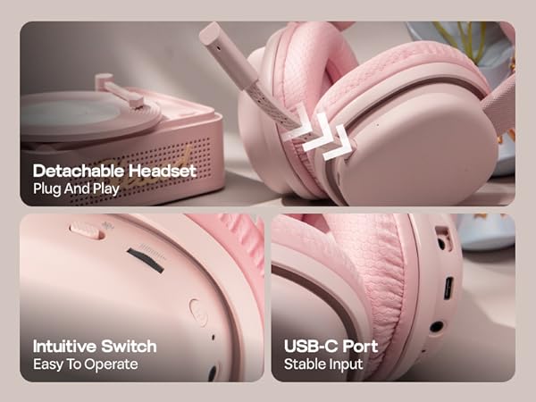 G7 Headset Pink