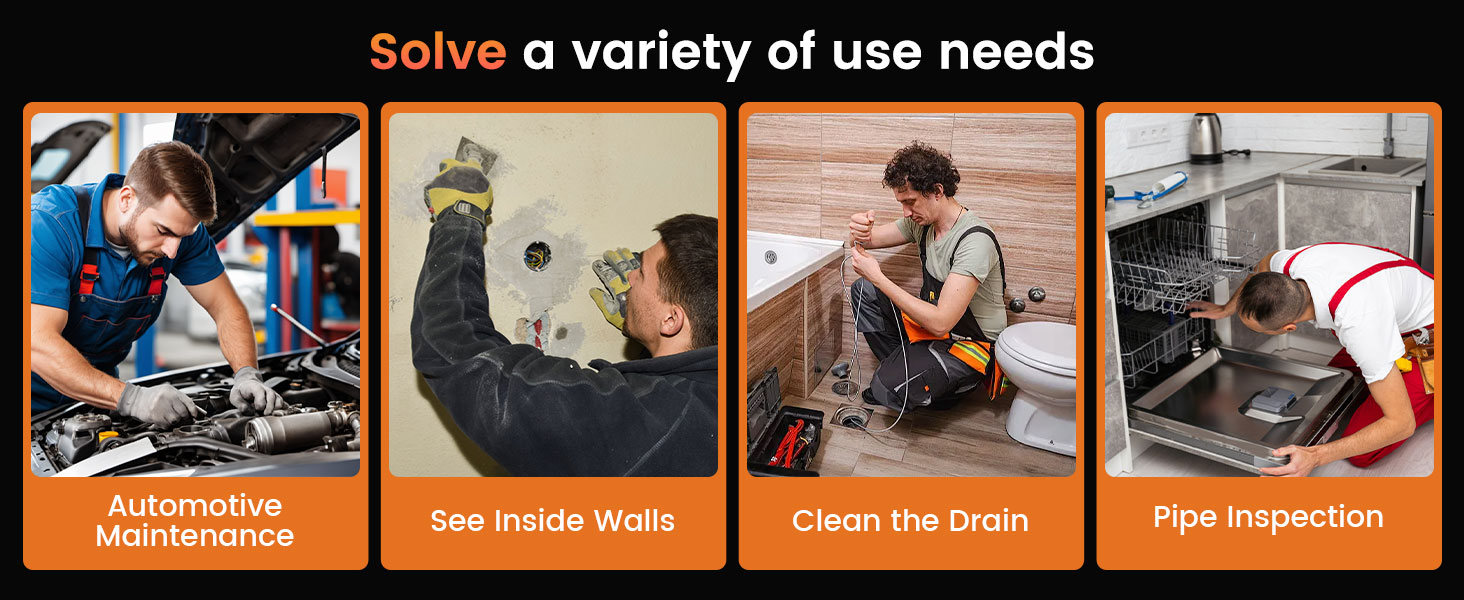 Endoscope Camera with Light