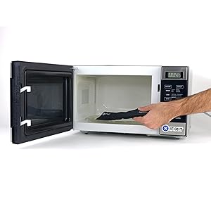 iopener tablet opening removal front glass display open microwave