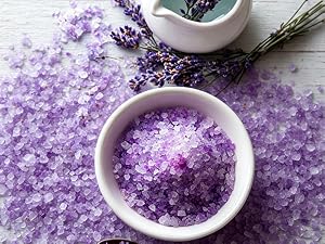 For lavender bath salt