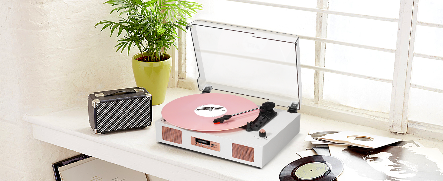 vinyl record player