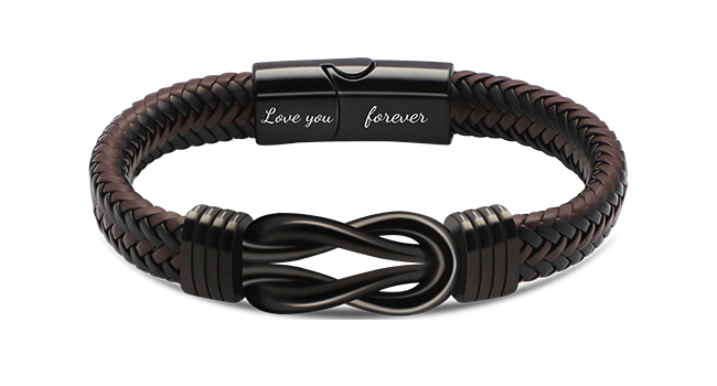 Brown Leather Bracelets