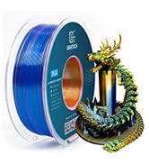 Geeetech 3D Printer Silk PLA Tri-Color Filament, Metal-Like Shiny Silk Filament 1.75mm 1kg
