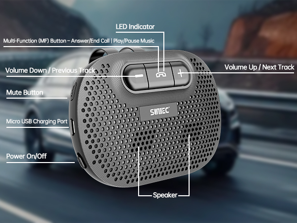 car bluetooth speaker