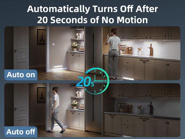 motion activated under cabinet lights