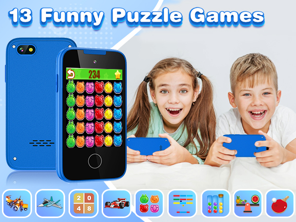 Kids Smart Phone for Girls with Lanyard,8.0megapixel Cameras| Unicorns Gifts for Girls Toys