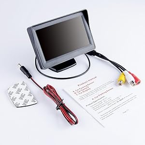 Car Backup camera monitor