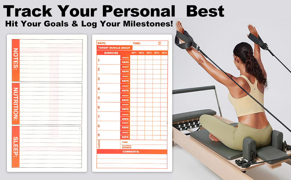 Compact Gym Notebook &amp;amp;amp;amp; Workout Journal