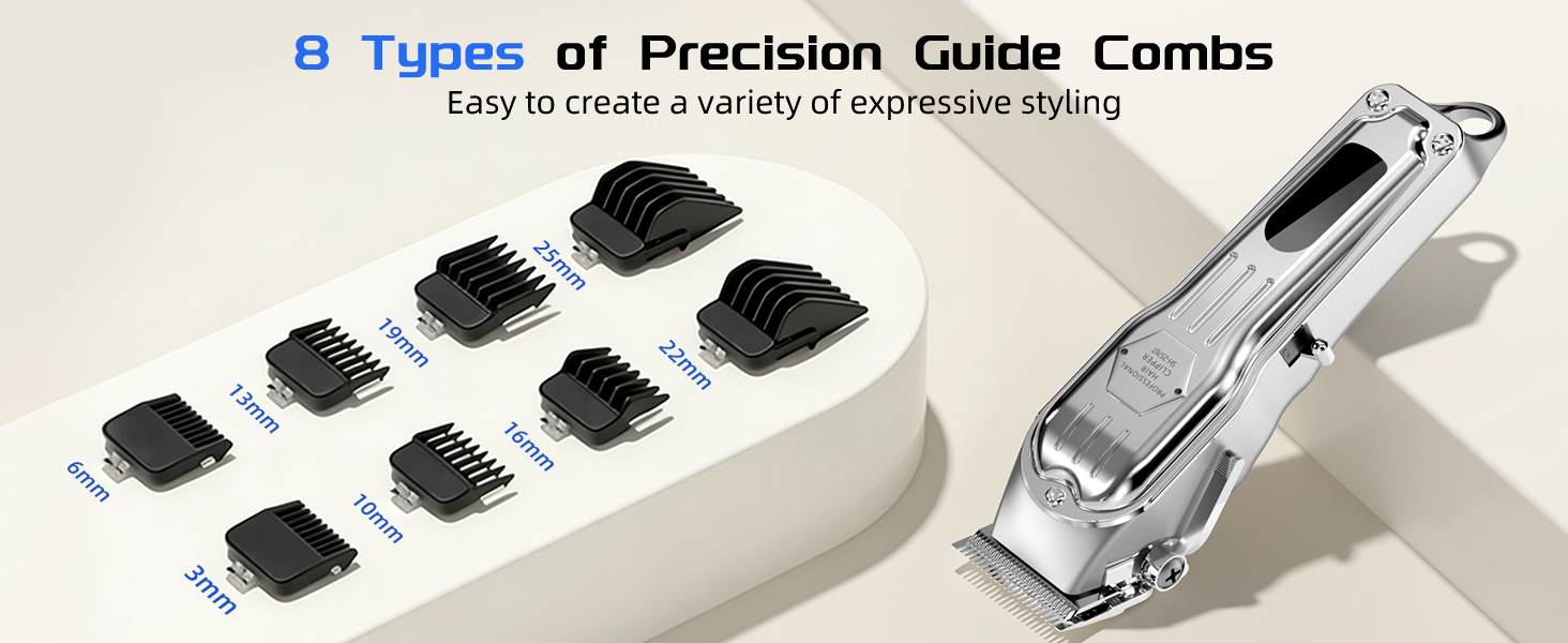 8 types of prercision guide combs