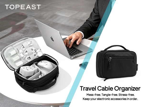 Cable Organizer Travel Case