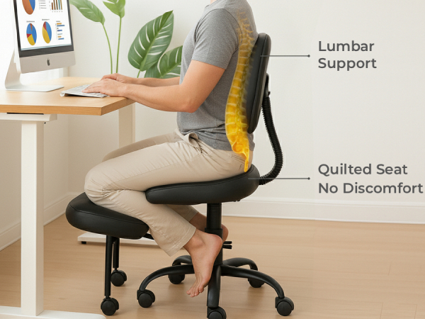 fidget chair adhd desk chair ergonomic cross legged chair meditation office chair