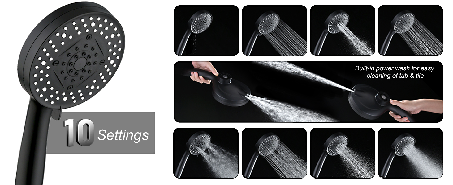 shower head with handheld