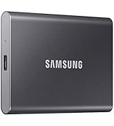 SAMSUNG SSD T7 Portable External Solid State Drive 1TB, Up to USB 3.2 Gen 2, Reliable Storage for...