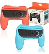 Juylay Controller Grips for Nintendo Switch 2 (2025), Comfort Ergonomic Handle Kit Accessories fo...