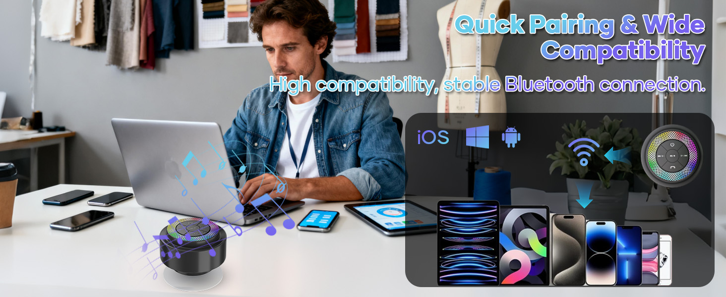 Bluetooth Shower Speaker