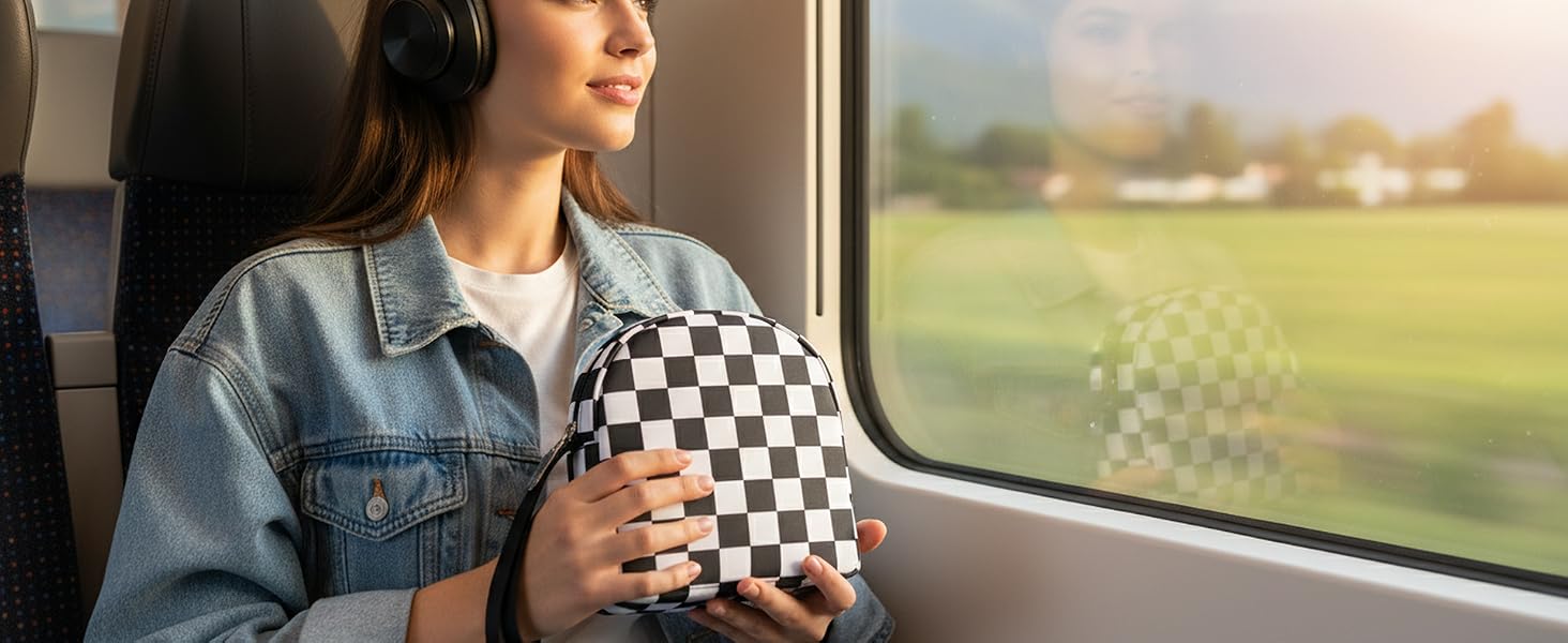 Checkered-Black