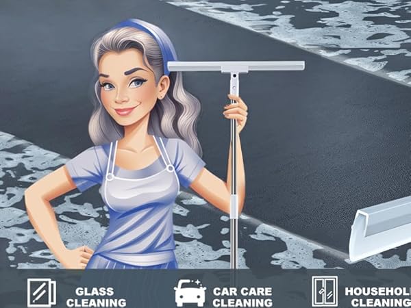 Professional Silicone Squeegee Broom for Floor 2.0