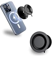 JJC Upgraded Magnetic Suction Cup Phone Mount for iPhone 16 15 14 13 12 Pro Max with Magsafe Func...
