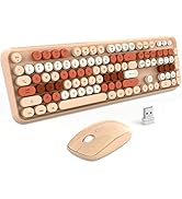 FOPETT Keyboard and Mouse Sets Wireless Keyboard and Mouse Sets,Reliable 2.4 GHz Connectivity for...