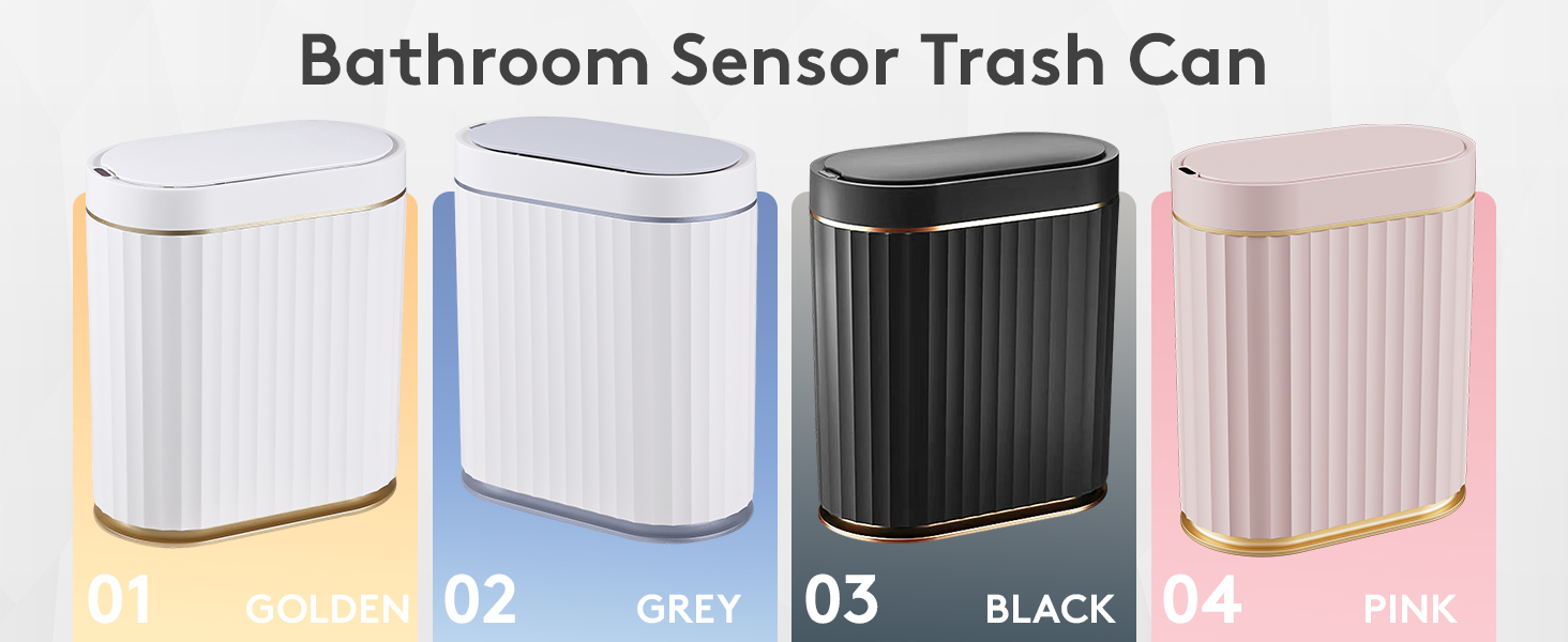 sensor trash can