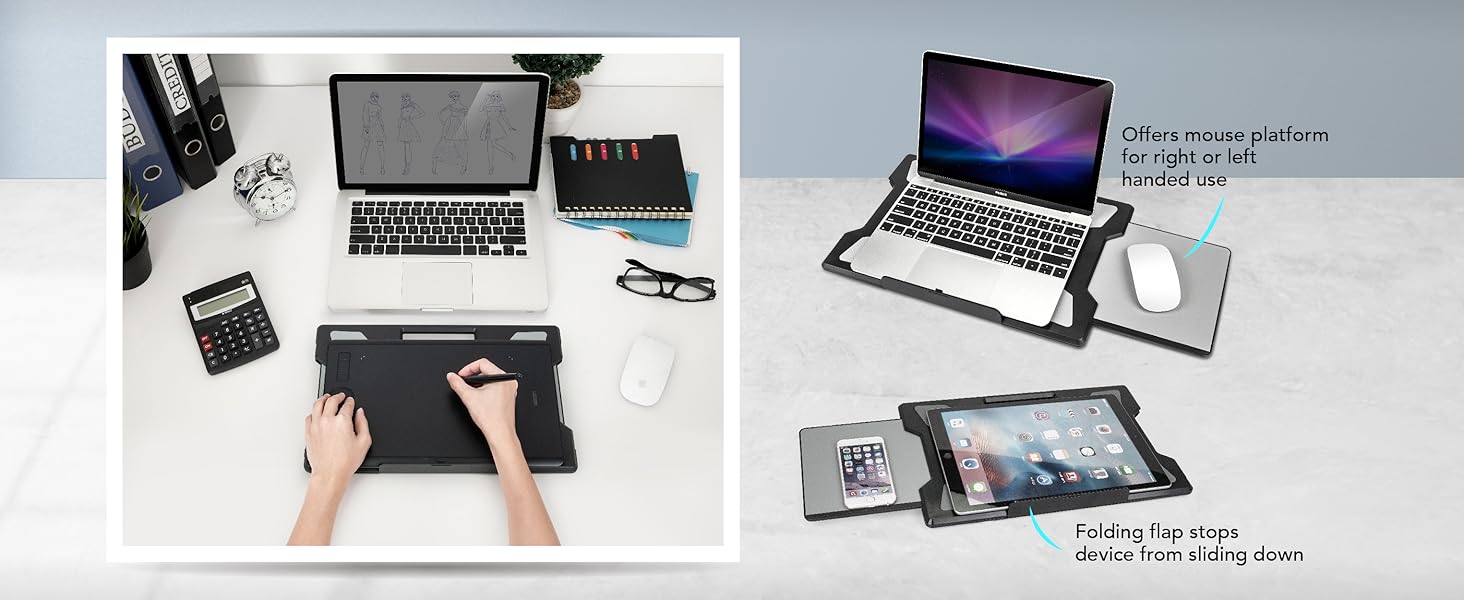 Perfect for Laptops, Drawing Pads, and Tablets
