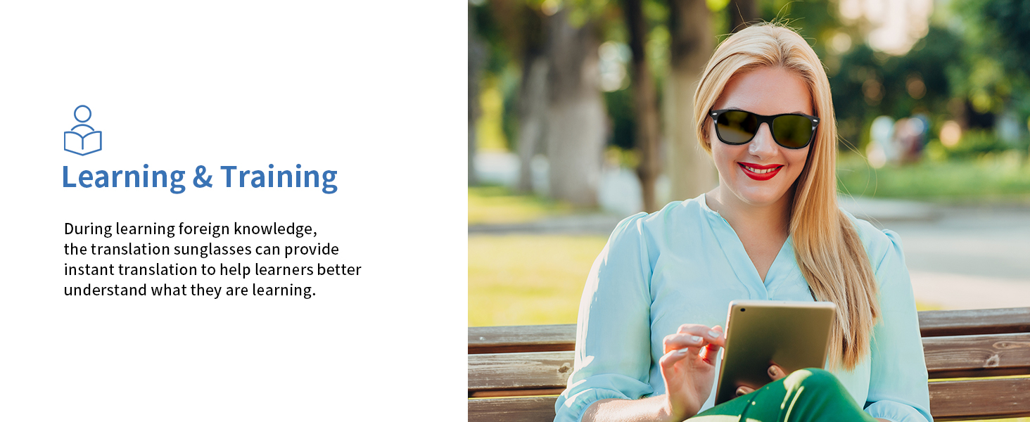 wireless bluetooth translation glasses,glasses that translate languages ,