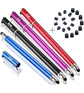 Bargains Depot (4Pcs [New Upgraded] 2-in-1 Universal Capacitive Stylus/styli 5.5