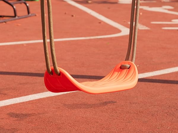BeneLabel Non-Slip Swing Seat with Adjustable Rope and Carabiners