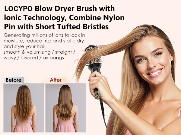 hair dryer brush