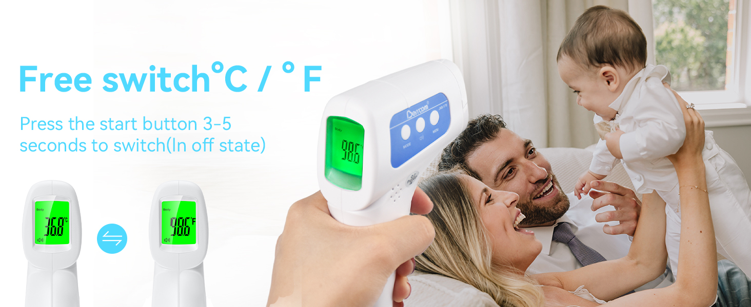 3-in-1 infrared thermometer