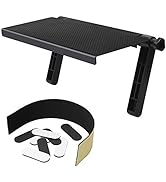 AHIER 13 Inch Cable Box Shelf for Wall Mounted TV, TV Top Shelf Mount on Desktop Computer Monitor...